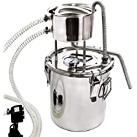 Kit de destilador de alcohol de 20 L Moonshine Still Home de acero inoxidable 304 para hacer vino con bomba